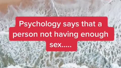 Psychological sex fact, did you know?