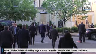 Gen. Mark Milley apologizes during a graduation address