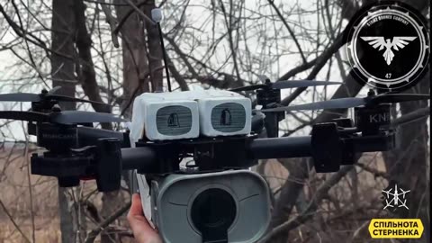 A very powerful Ukrainian FPV drone. Able to carry enough TNT to collapse a small