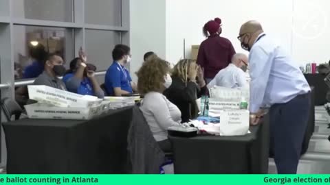 Fulton COUNTY VOTER FRAUD RUBY FREEMAN AND DAUGHTER