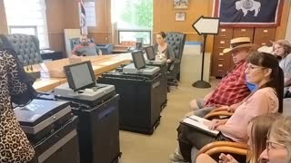 Election Integrity Weston County Voter Machine Testing, Newcastle Wyoming, Friday July 29, 2022