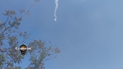 Russian militia firing Verba air defense missile within Ukraine Operation