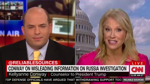 Kellyanne Conway confronts CNN’s Stelter: ‘Did you vote for Hillary?’