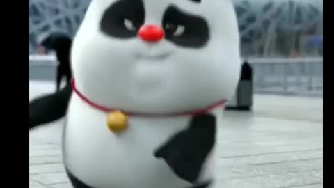 cute funny panda