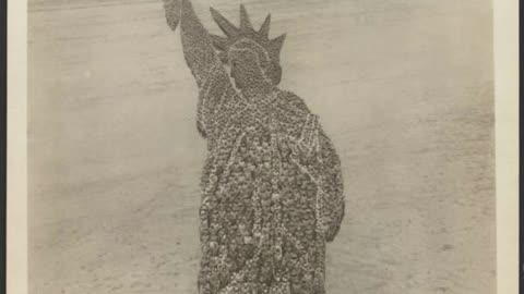 Human Statue of Liberty: WWI Patriotism & Heartbreaking WWII Goodbye