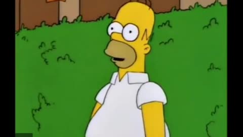 Homer Disappears Into Bushes | Clip 5