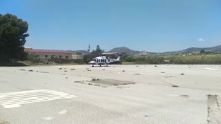 HEMS AW139 EPES Motril arrival