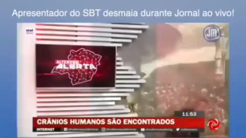 Vaccinated Brazilian TV Presenter Has Heart Attack on TV