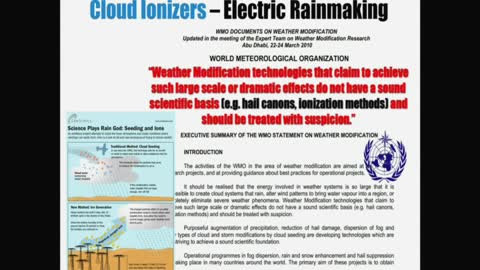 Global Warming 07: Jim Lee, Weather Modification And Weaponizing Nature