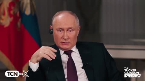 Tucker Carlson interviews Vladimir Putin in Moscow, Russia. February 6th, 2024.