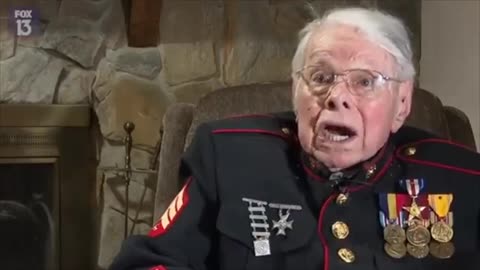 100 year old Marine breaks down. He doesn’t recognize America anymore