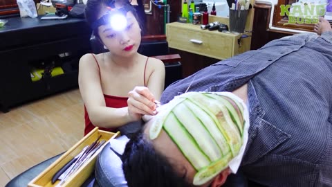 Vietnam has a mystical barber shop massage. Come to Danang