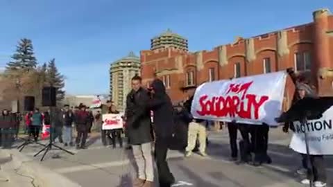 Solidarity. In Calgary