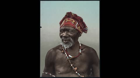 Old pictures of African people.