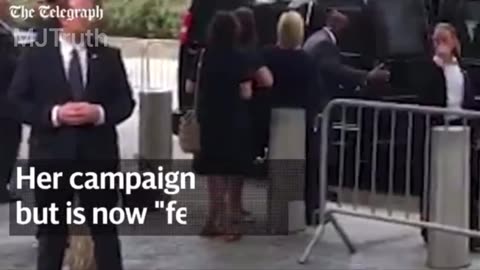 Hillary Clinton Taken Away at the 9/11 Ceremony 2016