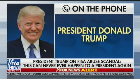 Trump says he plans to release FISA application documents