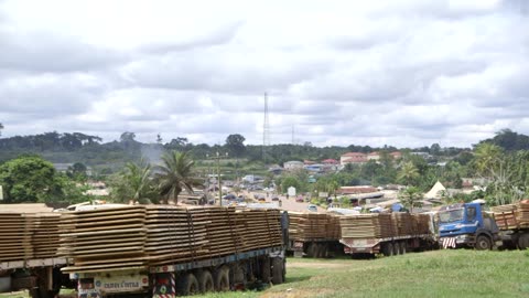 Gabon shutdown leaves truck drivers stranded