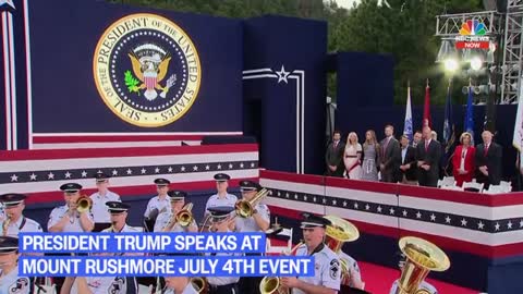President Trump Mt Rushmore Speech