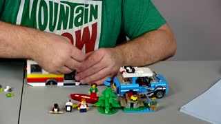 Unboxing Lego 31108 Caravan Family Holiday Set Part 1 of 3