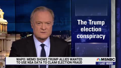 Lawrence On Trump Election Conspiracy: When Does An Idea Become A Crime?