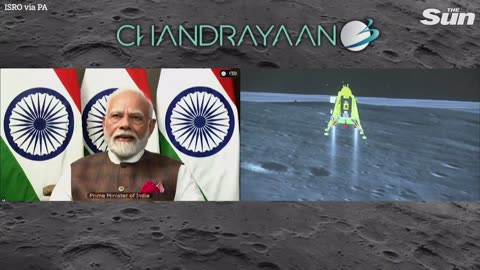 India lands Chandrayaan-3 spacecraft on the moon in 'historic moment'