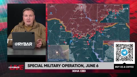 ❗️🇷🇺🇺🇦🎞 RYBAR HIGHLIGHTS OF THE RUSSIAN MILITARY OPERATION IN UKRAINE ON June 6, 2024