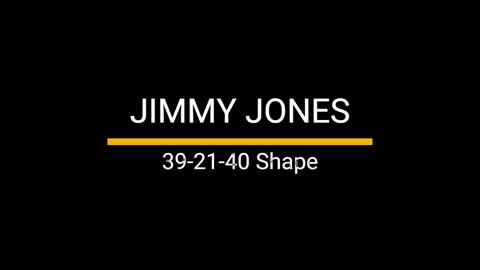 Jimmy Jones - 39-21-40 Shape