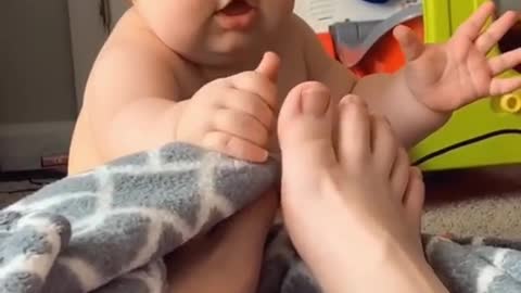 Funny Confusing baby - Cute video Tiktok #47 #shorts