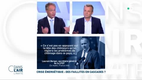 Crise énergétique _ des faillites en cascades _ - L'invité #cdanslair 02.09.2022