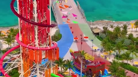 Experience the breathtaking water park