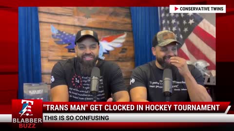 "Trans Man" Get CLOCKED In Hockey Tournament