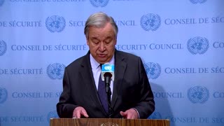 'We need de-escalation now': UN Chief