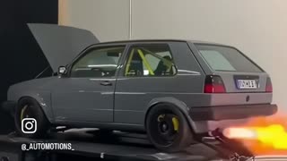 Volks wagon golf AWD Dyno