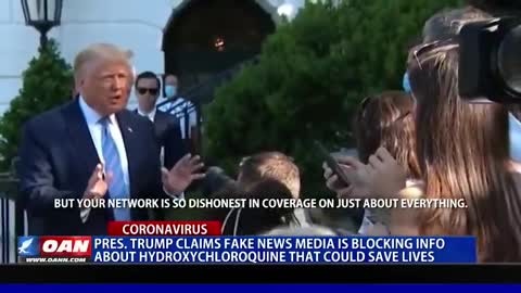 President Trump Defends Frontline Doctors and the use of Hydroxychloroquine