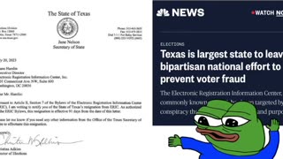 NewsFlash: Texas Gets rid of the George Soros ERIC Voting Systems!