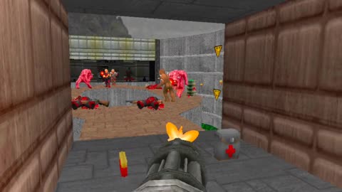 Ultimate Doom in VR - E1M3 (QuestZDoom)