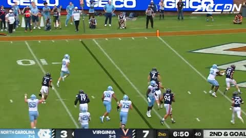 UNC's Drake May Zigzags For 6 | ACC Must See Moment