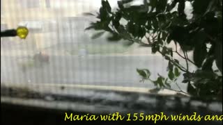 Hurricane maria Category 4 storm, San Juan, Puerto Rico