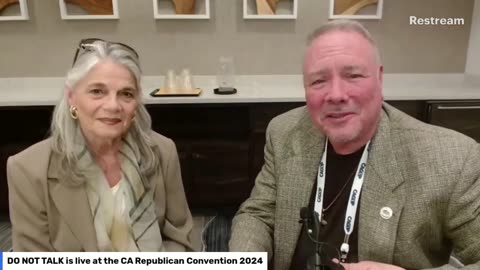 DO NOT TALK Live at CA Republican Convention 2024 with KATHERINE PICCININI (Piccinini4Congress.com)