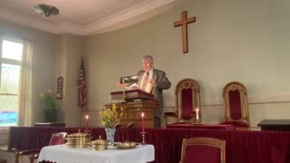 Pastor Jay D. Hobson: Sunday Sermon, Cushman Union Church 4/7/2024