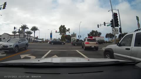 Drive from LA's Miracle Mile to Marina del Rey harbor 2 of 2