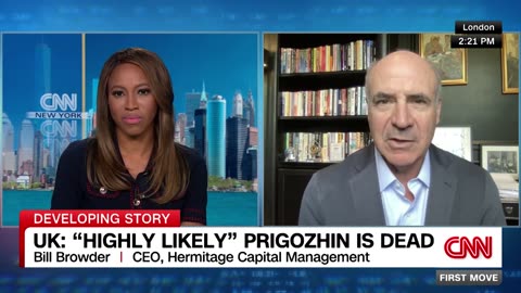 Typical mafia talk': Browder on Putin's statement on Prigozhin