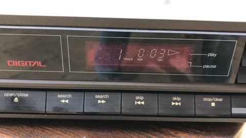 March 1, 2020 - Thift Store Find: VIntage Technics SL-P150 CD Player