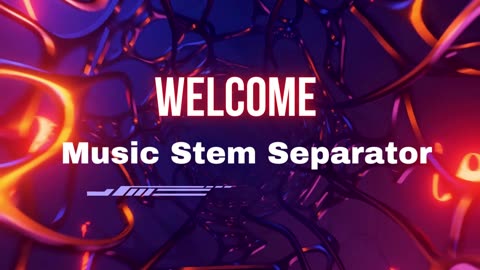 Music stem separator