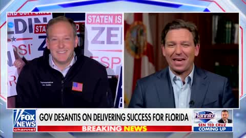 Ron DeSantis response to Biden campaigning for Charlie Crist in Florida today