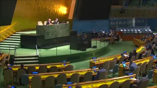 Vote on Russia immediate & unconditional withdraw from Ukraine General Assembly United Nations