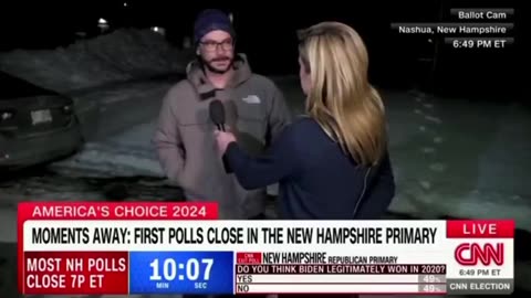 Rozhovor CNN s voličem v New Hampshire