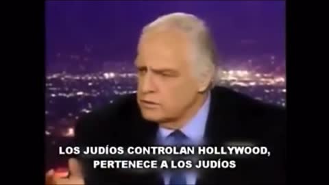 Marlon Brando saying the Jews own and run Hollywood