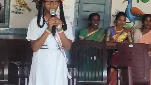 Speech by government primary school student