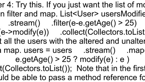 Java 8 replacing operation in a stream